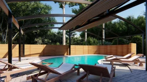 Bükümlü Pergola Tente