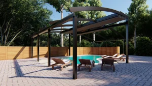 Kavisli Pergola Tente