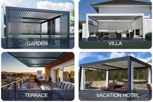Otomatik Açılır Kapanır Pergola Tente Sistemleri